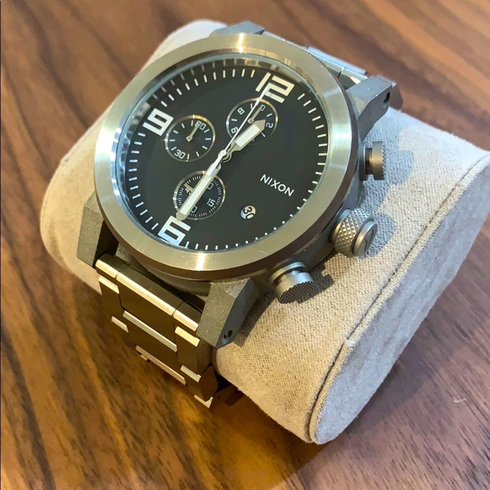 Nixon The Ride Chrono Black RARE!!